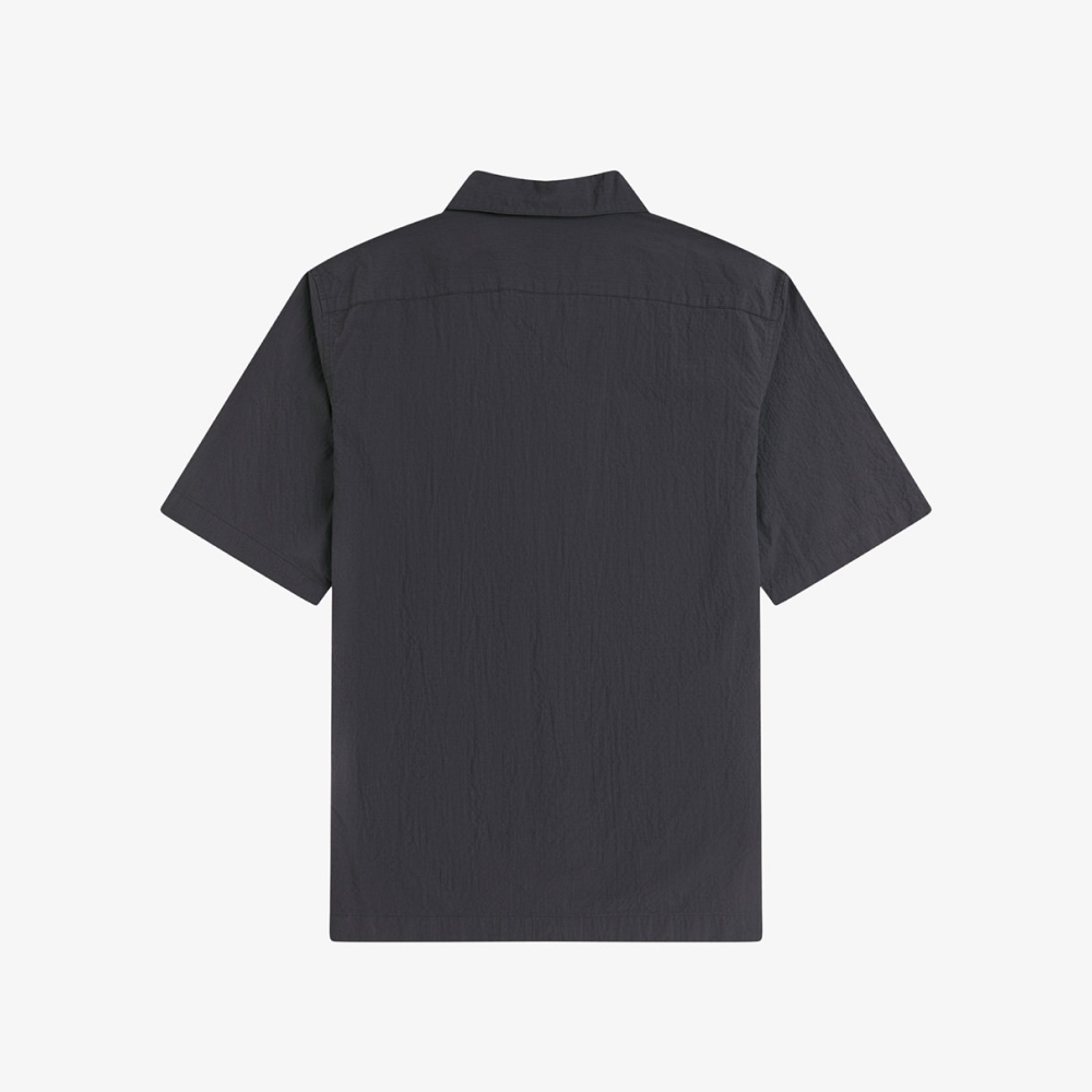 프레드페리 시어서커 리비어 칼라 셔츠 앵커그레이(Fred Perry Seersucker Revere Collar Shirt Anchor Grey) - 2