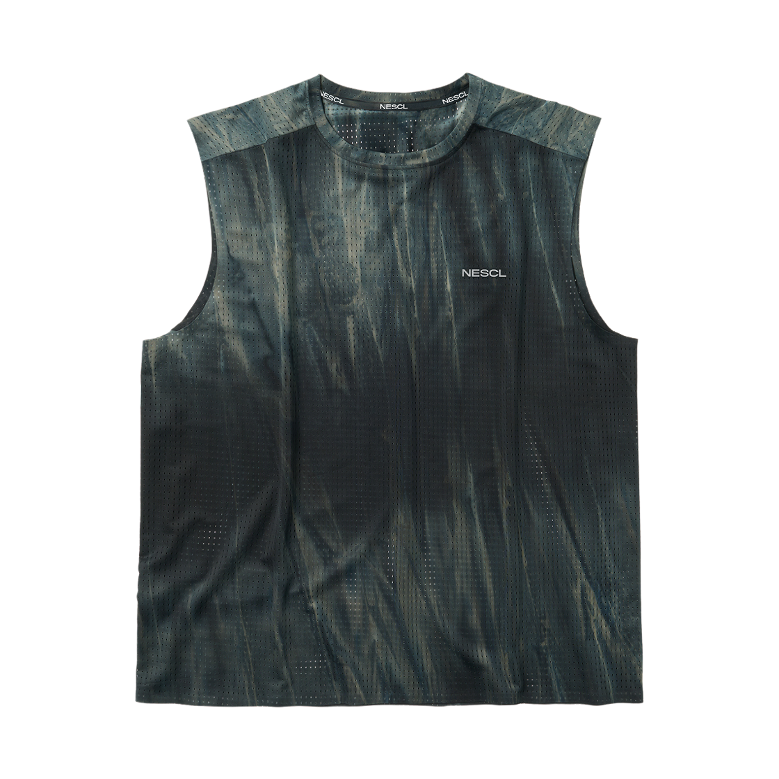 네거티브 스플릿 클럽 에어벤트 타이다잉 레이싱 싱글렛 미드나잇(negative split club Airvent Tie-Dye Racing Singlet Midnight) - 1
