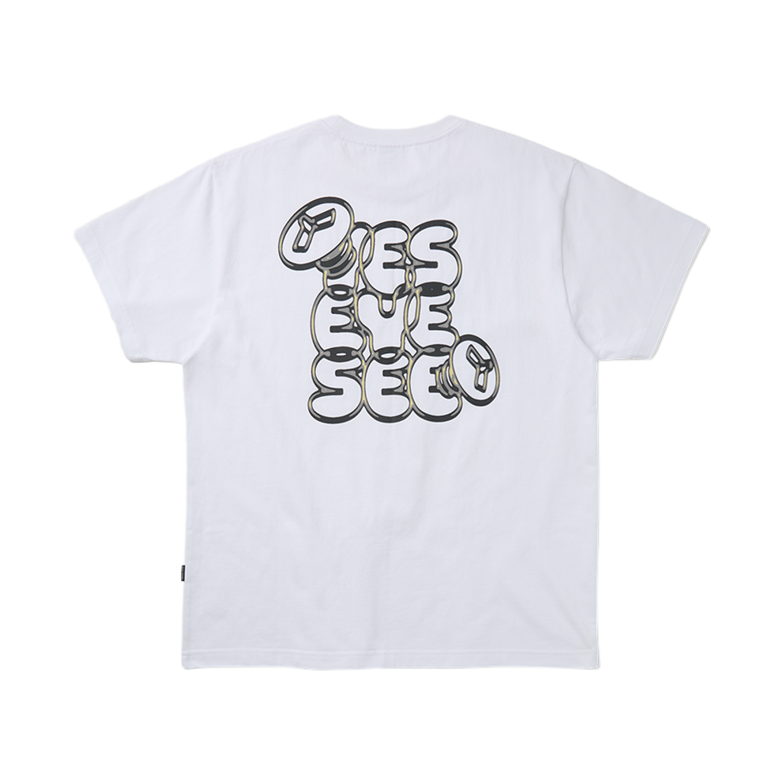 예스아이씨 더 키딩 헤즈 프레임 티셔츠 화이트(YESEYESEE The Kidding Heads Frame Tee White) - 2