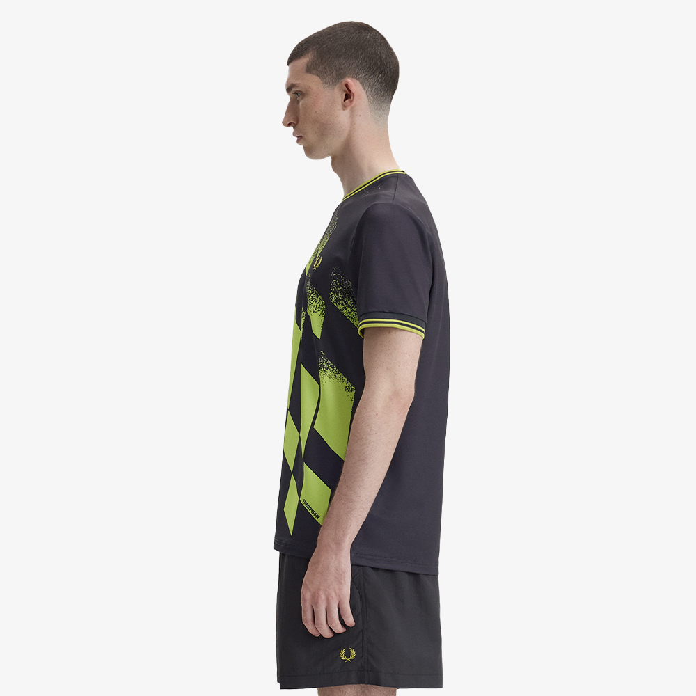 프레드페리 테니스 프린트 티셔츠 앵커 그레이(Fred Perry Tennis Printed T-Shirt Anchor Grey) - 2