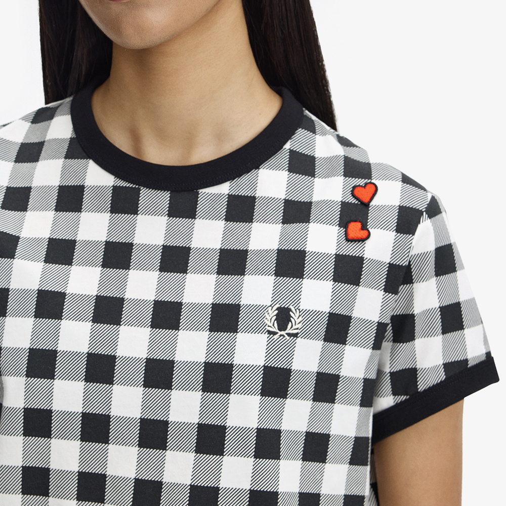 프레드페리 x 에이미와인하우스 프린트 티셔츠 라이트 에크루(Fred Perry x Amy Printed T-Shirt Light Ecru) - 4