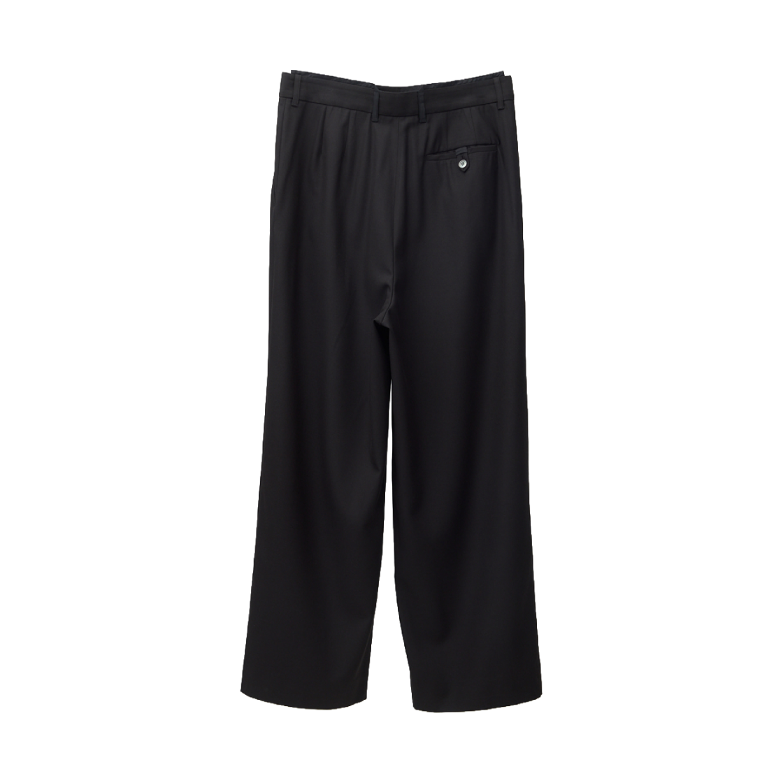 해칭룸 콘트라스트 트라우저 블랙(Hatchingroom Contrast Trousers Black) - 2