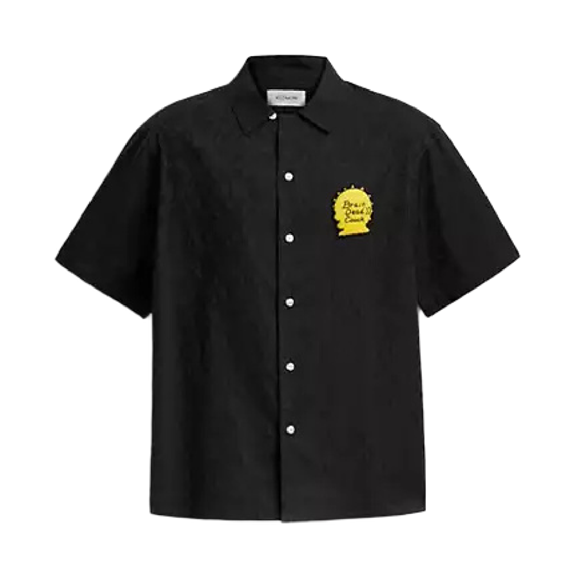 코치 x 브레인 데드 시그니처 캠프 셔츠 블랙(Coach x Brain Dead Signature Camp Shirt Black) - 1