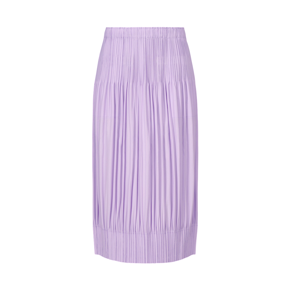 PP61-JG222-80 (W) Pleats Please Issey Miyake Opaque Bottoms Skirt Light Purple