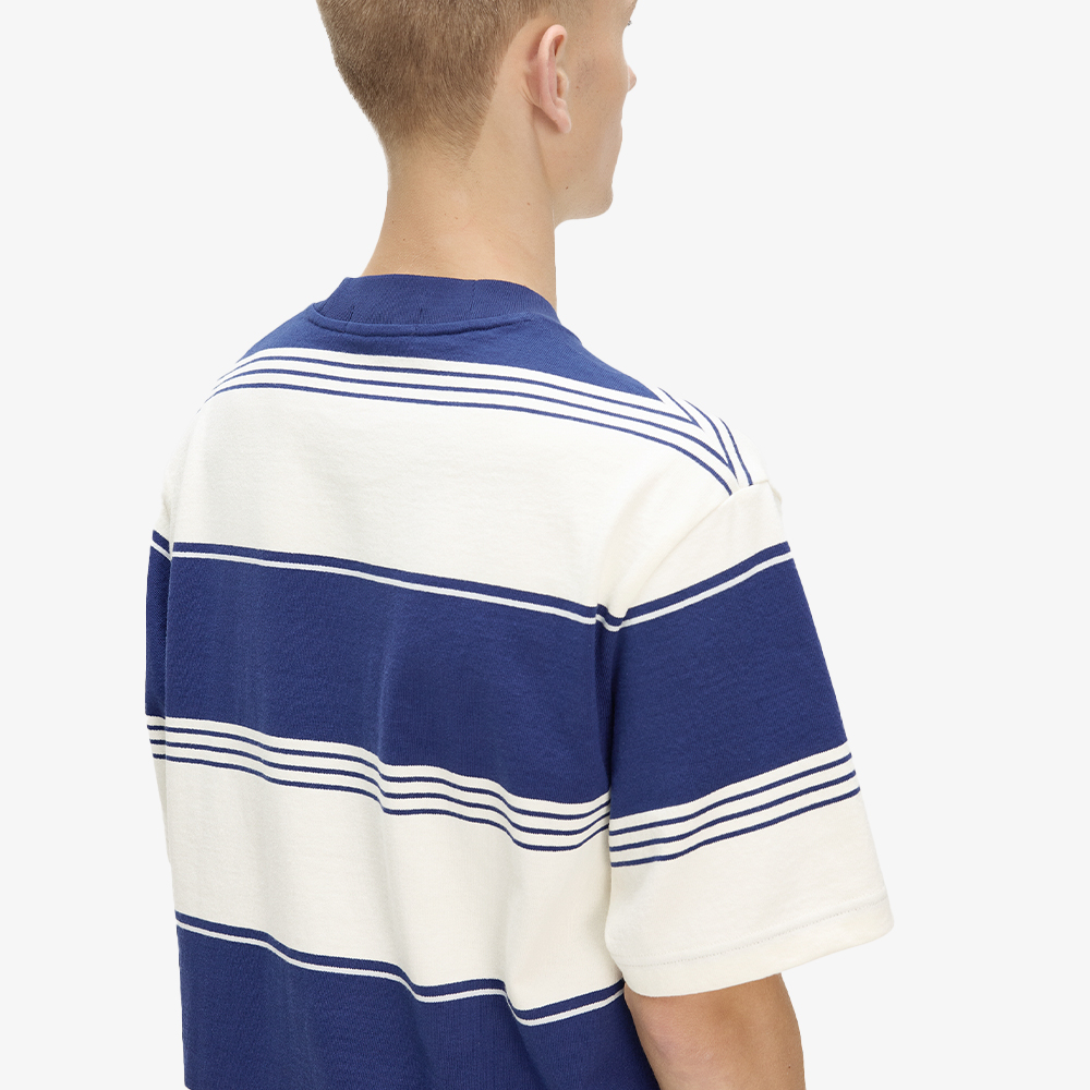 프레드페리 헤비웨이트 스트라이프 티셔츠 에크루(Fred Perry Heavyweight Striped T-Shirt Ecru) - 3