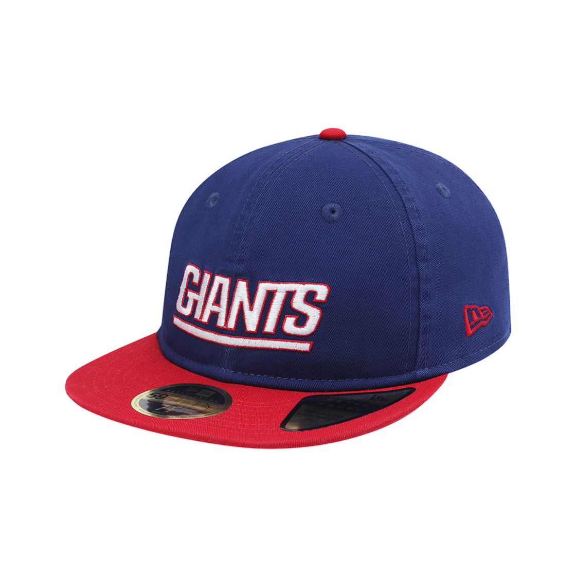 15203150 New Era 59Fifty Day NFL New York Giants Retro Crown Fitted Cap Dark Royal