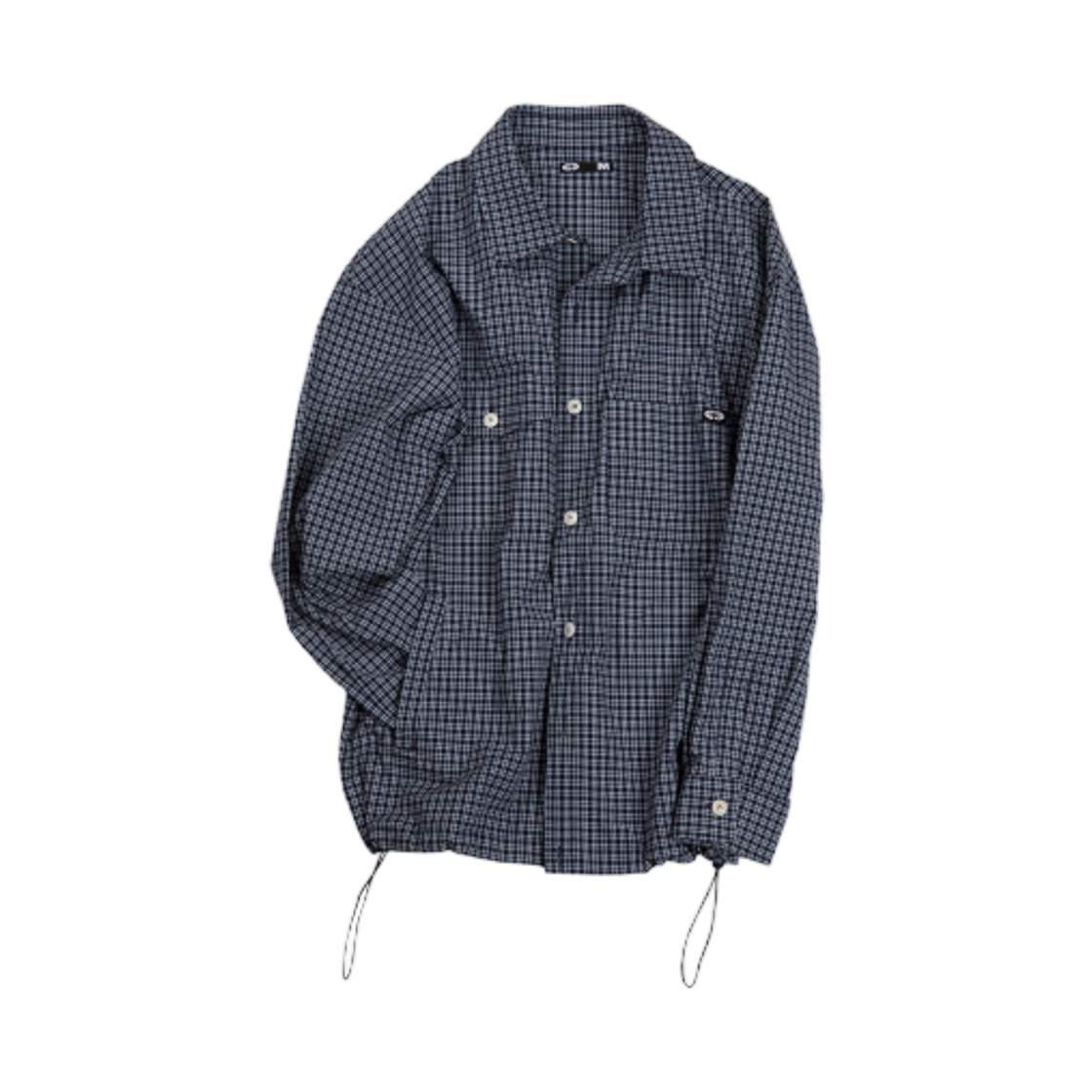 이알티알 셔츠 자켓 체크 블랙 그린(ERTR Shirt Jacket Check Black Green)