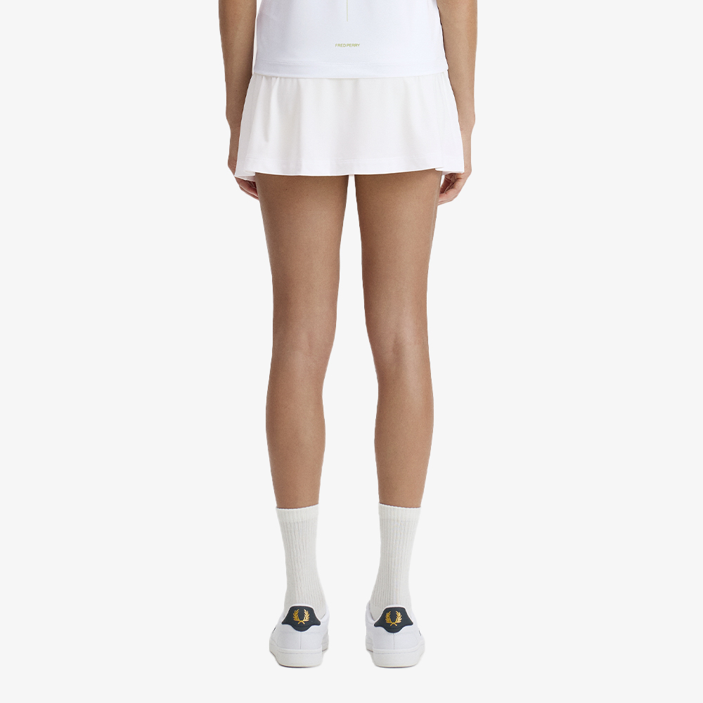 프레드페리 우먼즈 테니스 스커트 화이트(Fred Perry Womens Tennis Skirt White) - 3