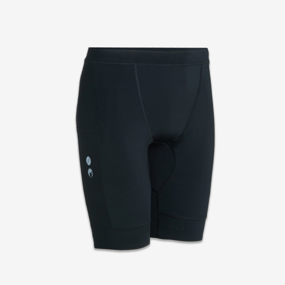 아틀라스 콜렉티프 일루미 트랙스 V2 남성 러닝 하프 타이즈 블랙(Atlas COLLECTIF Illumi Trax V2 MENS Running Half Tights BK) - 4