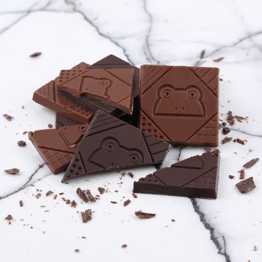 르쇼콜라데프랑세즈 파리 36종 스퀘어 초콜릿(LE CHOCOLAT DES FRANCAIS Box of 36 Chocolate Squares - 4 Flavor) - 5
