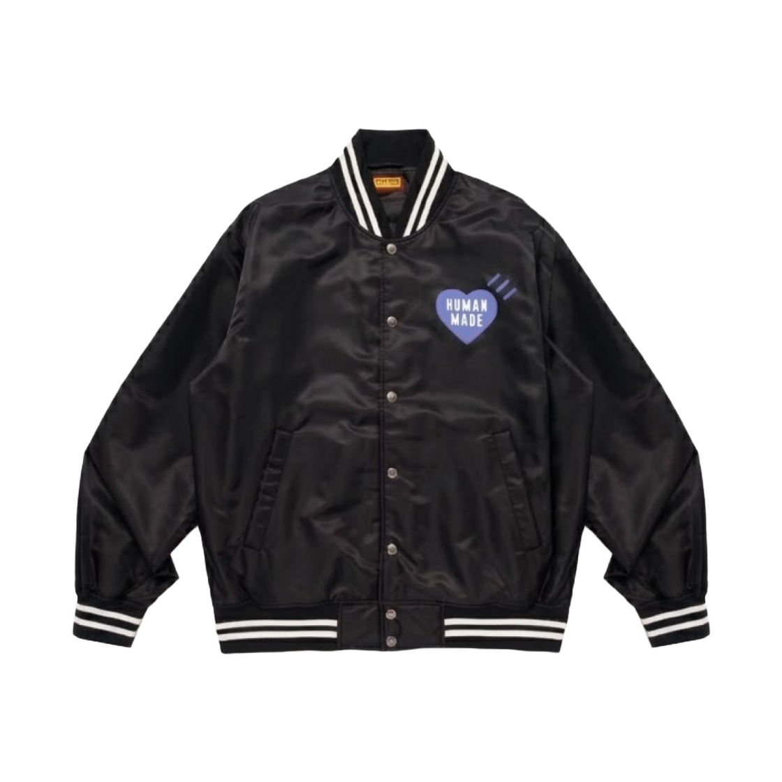 휴먼 메이드 나일론 스타디움 자켓 잠실 블랙(Human Made Nylon Stadium Jacket Jamsil Black) - 2