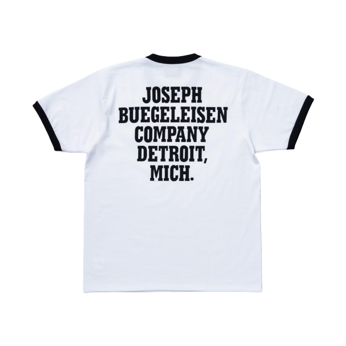 더 리얼 맥코이 부코 플라잉 휠 티셔츠 화이트 블랙(The Real McCoy's Buco Flying Wheel T-Shirt White Black) - 2