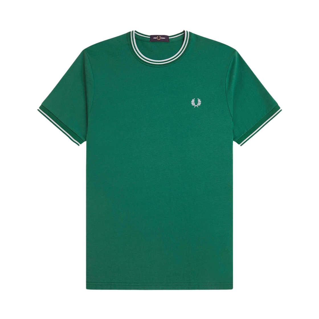 프레드페리 트윈 팁 티셔츠 스포츠그린 라이트아이스(Fred Perry Twin Tipped T-Shirt Sport Green Light Ice) - 1