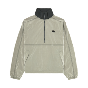 Diesel Nylon Jacket with Crinkle Effect Light Grey