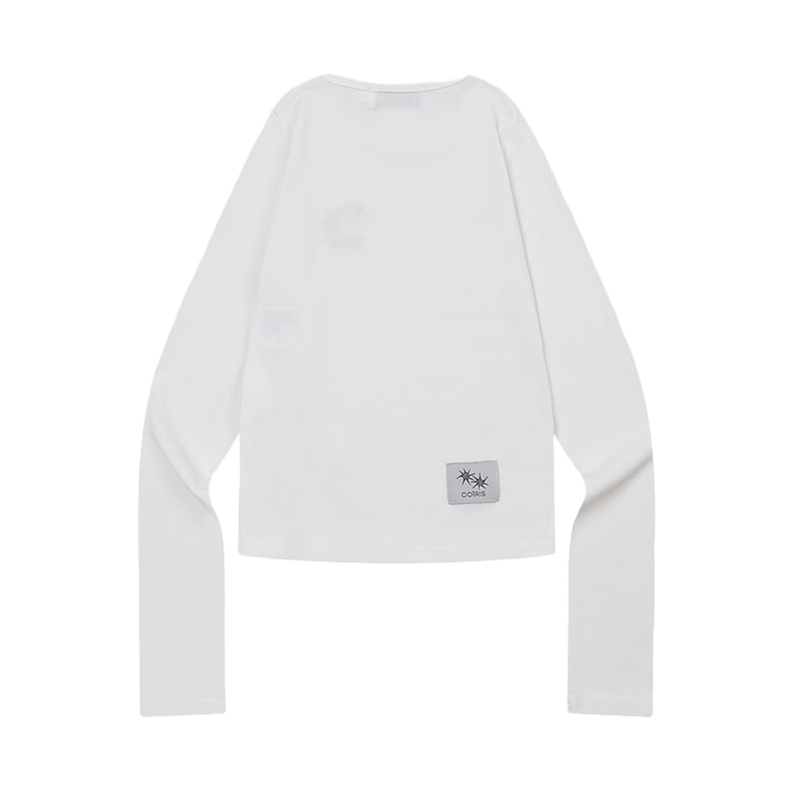 코이리스 소르엔 사이드 버튼 롱 슬리브 티 화이트(Coiris Soren Side Button Long Sleeve T White) - 2
