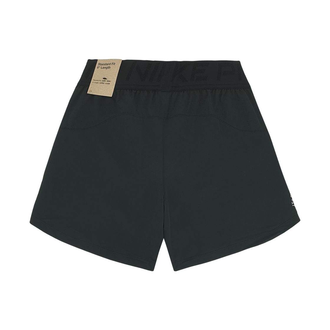 나이키 프로 트레이닝 드라이핏 6인치 쇼츠 블랙 화이트 - 아시아(Nike Pro Training Dri-Fit 6 Inch Shorts Black White - Asia) - 2