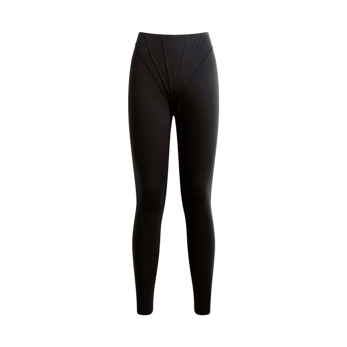 IU2207-054 (W) NikeSKIMS Matte High-Waisted Corset 26 Inch Leggings NSKM Obsidian (IU2207-054)