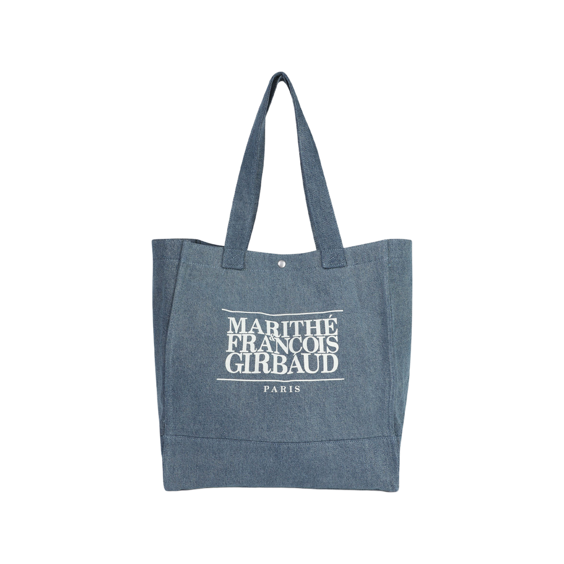 마리떼 프랑소와 저버 클래식 로고 빅 쇼퍼백 라이트 블루(Marithe Francois Girbaud Classic Logo Big Shopper Bag Light Blue)