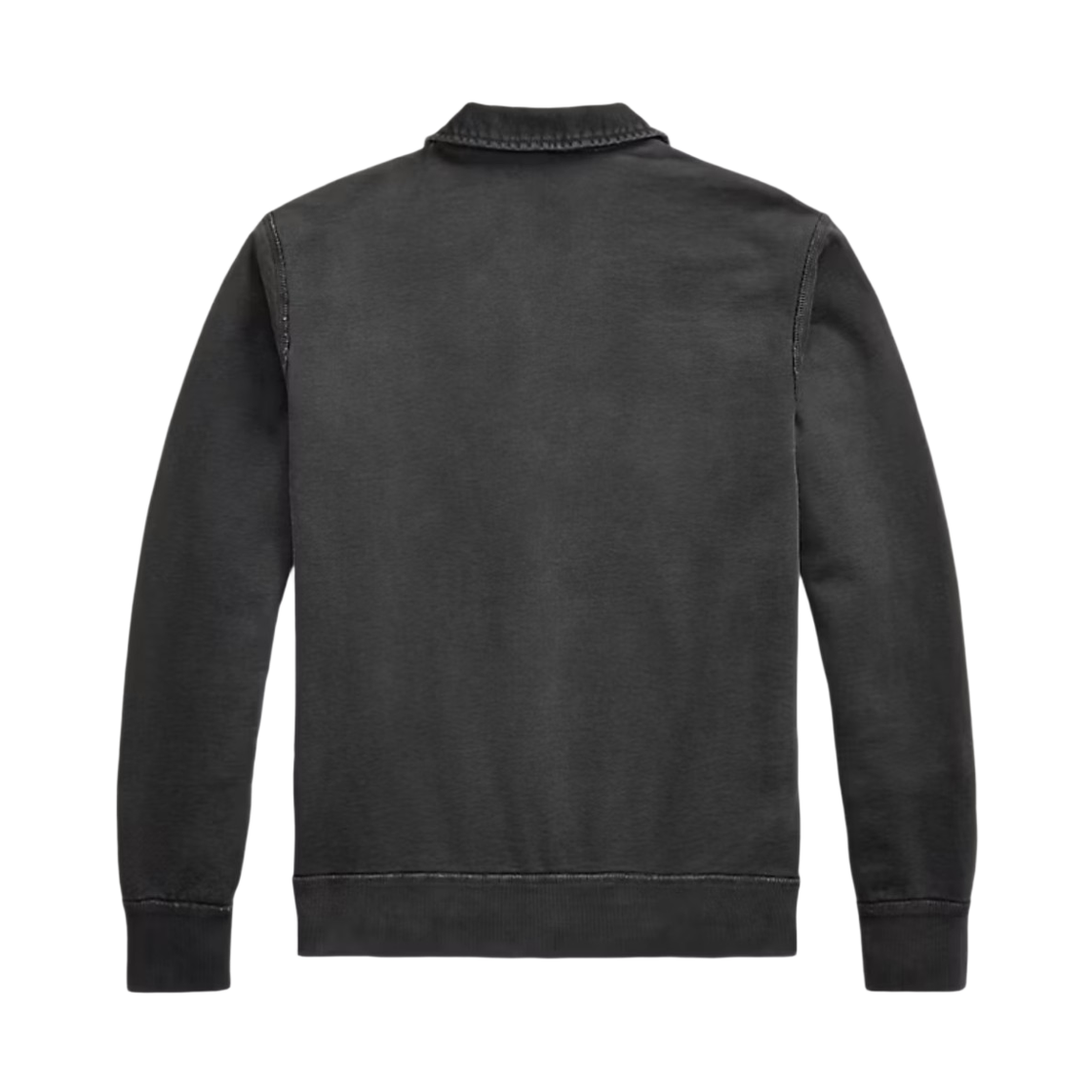 더블알엘 프렌치 테리 쿼터 집 풀오버 페이디드 블랙(Double RL French Terry Quarter Zip Pullover Faded Black) - 2
