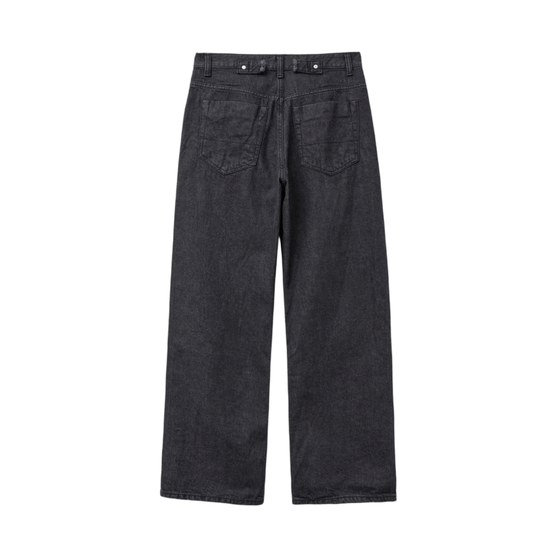 해칭룸 레귤러 셀비지 진 다크 그레이(Hatchingroom Regular Selvedge Jeans Dark Grey) - 2