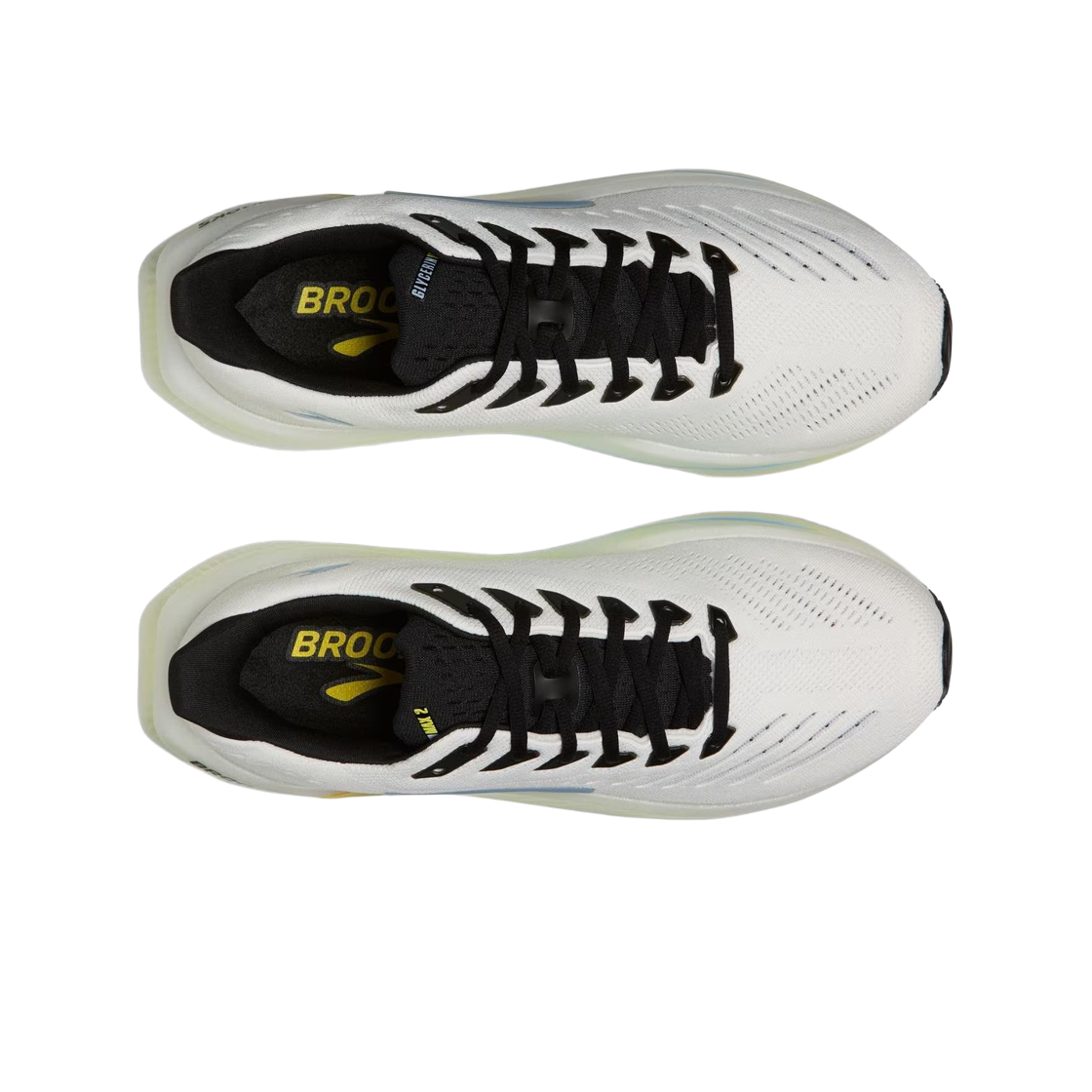 브룩스 러닝 글리세린 맥스 2 브라이트 화이트 블랙 - D 미디움(Brooks Running Glycerin Max 2 Bright White Black - D Medium) - 2