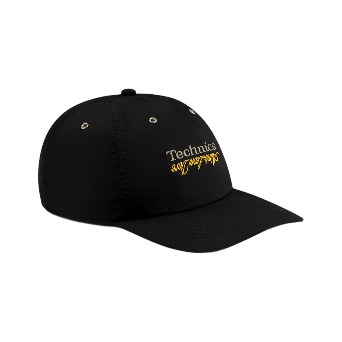 에메 레온 도르 x 테크닉스 나일론 로고 햇 제트 블랙(Aime Leon Dore x Technics Nylon Logo Hat Jet Black) - 2