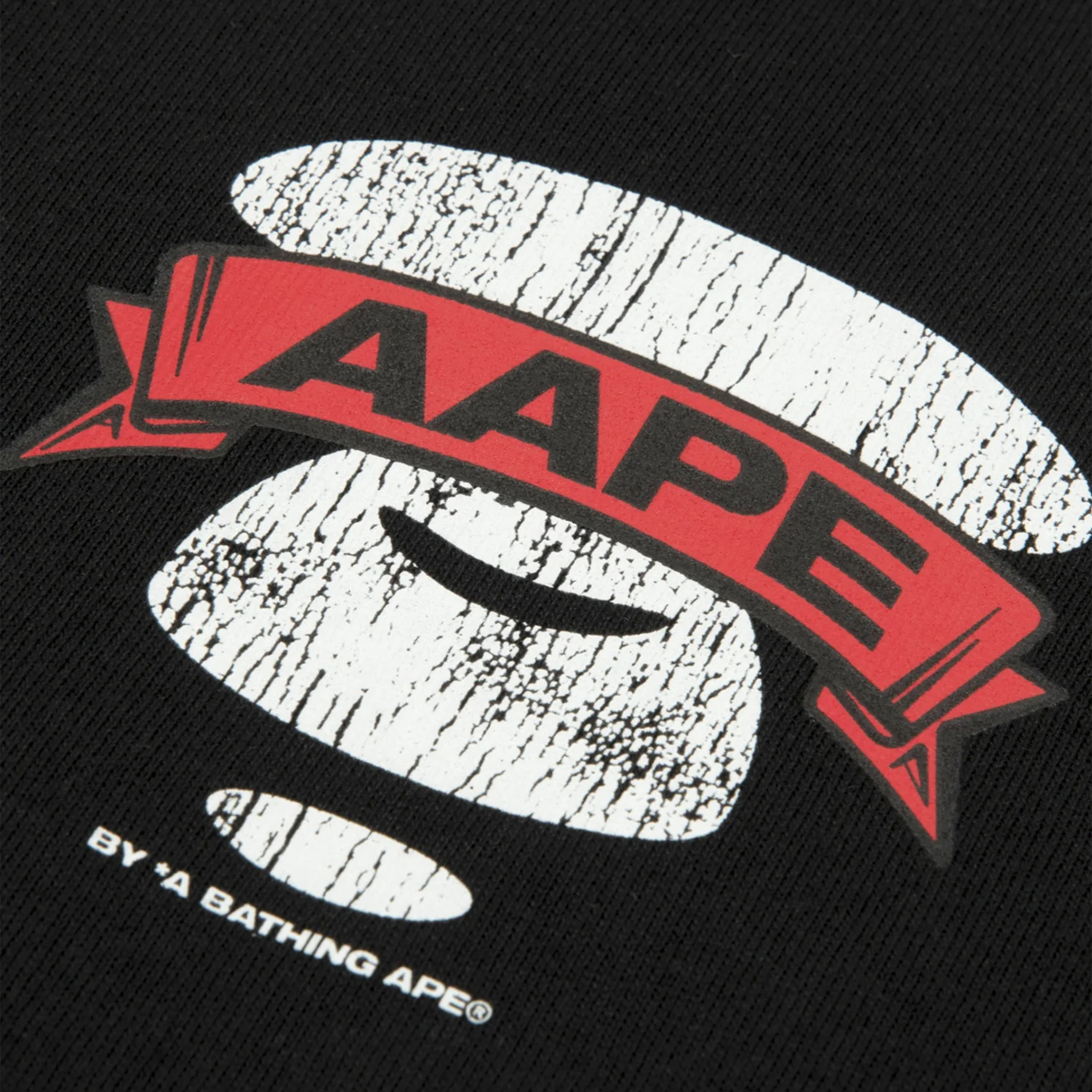 에이프 유니버스 그래픽 티셔츠 블랙 - 26FW(AAPE Universe Graphics T-Shirt Black - 26FW) - 3