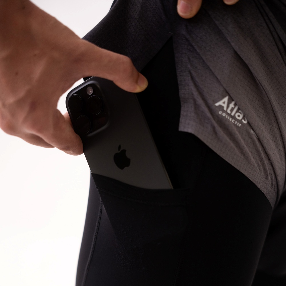 아틀라스 콜렉티프 에리아 울트라 남성 2 in 1 쇼츠 블랙(Atlas COLLECTIF Aeria Ultra MENS 2 in 1 Shorts BK) - 4