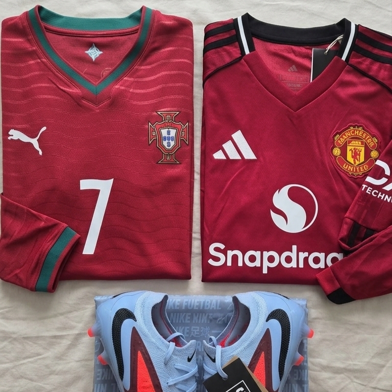 Adidas Manchester United 2025/26 Home Long Sleeve Home Jersey Mufc Red - KR Sizing (Non Marking Ver.) 착용 스타일 - 3
