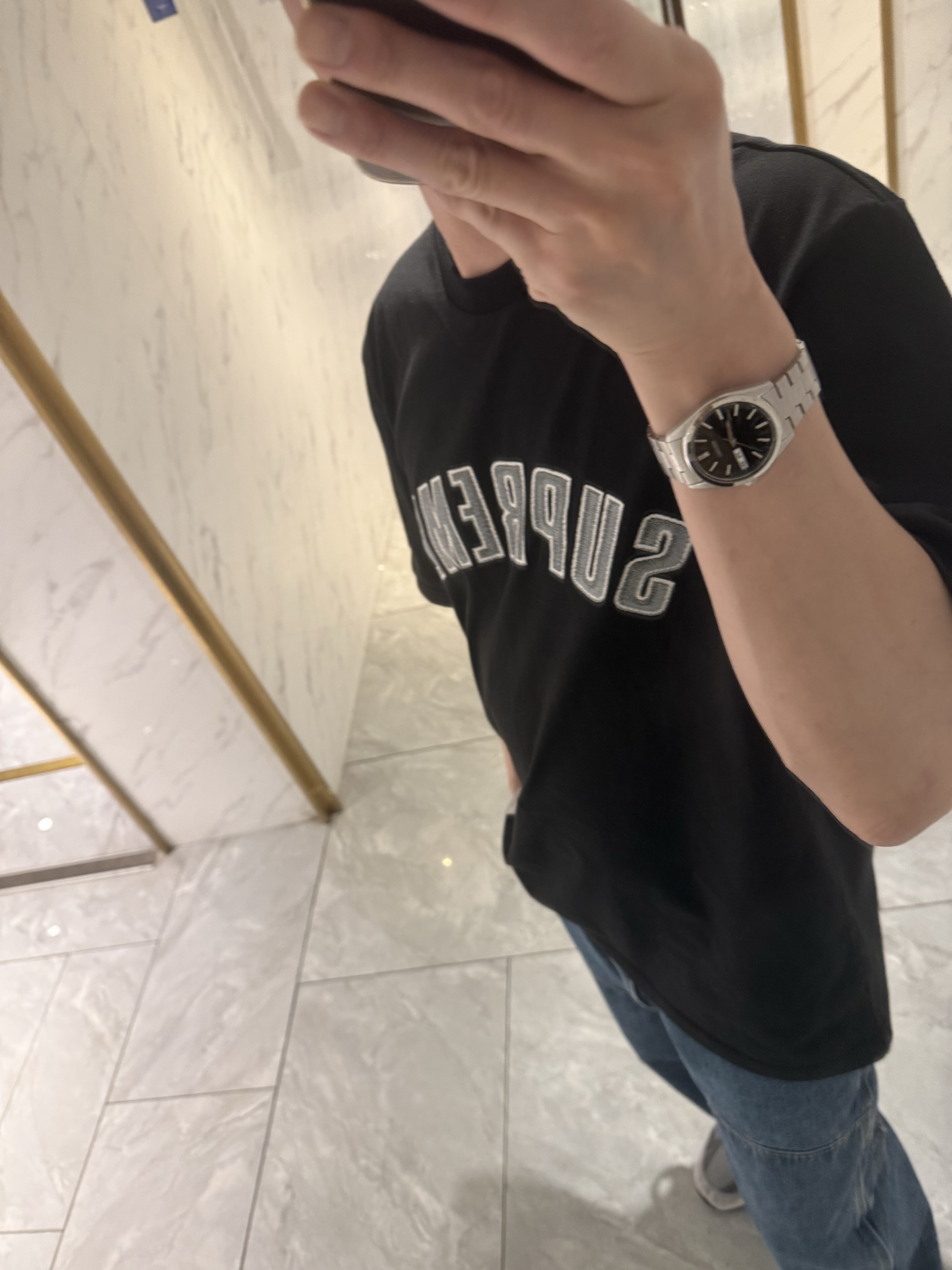 Seiko SBTH011 Black 착용 스타일 - 2