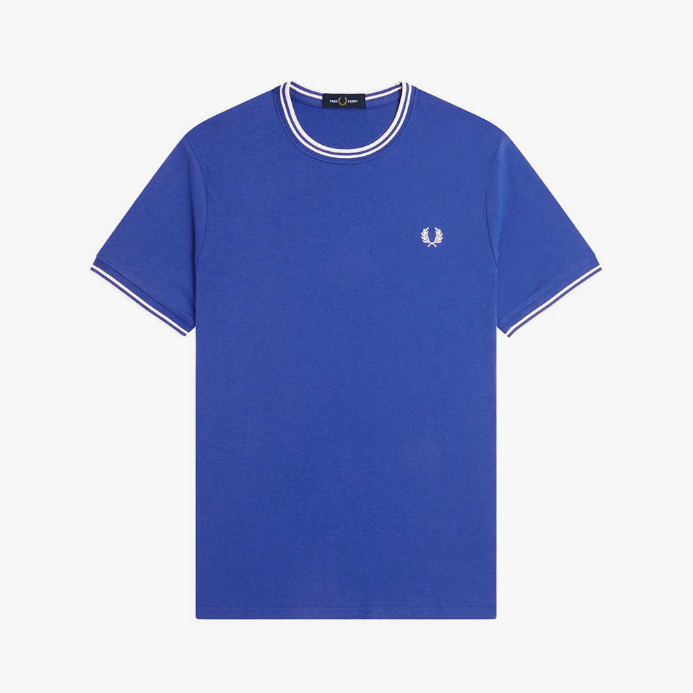 프레드페리 트윈 팁 티셔츠 소호이클립스 스노우화이트(Fred Perry Twin Tipped T-Shirt Soho Eclipse Snow White) - 5