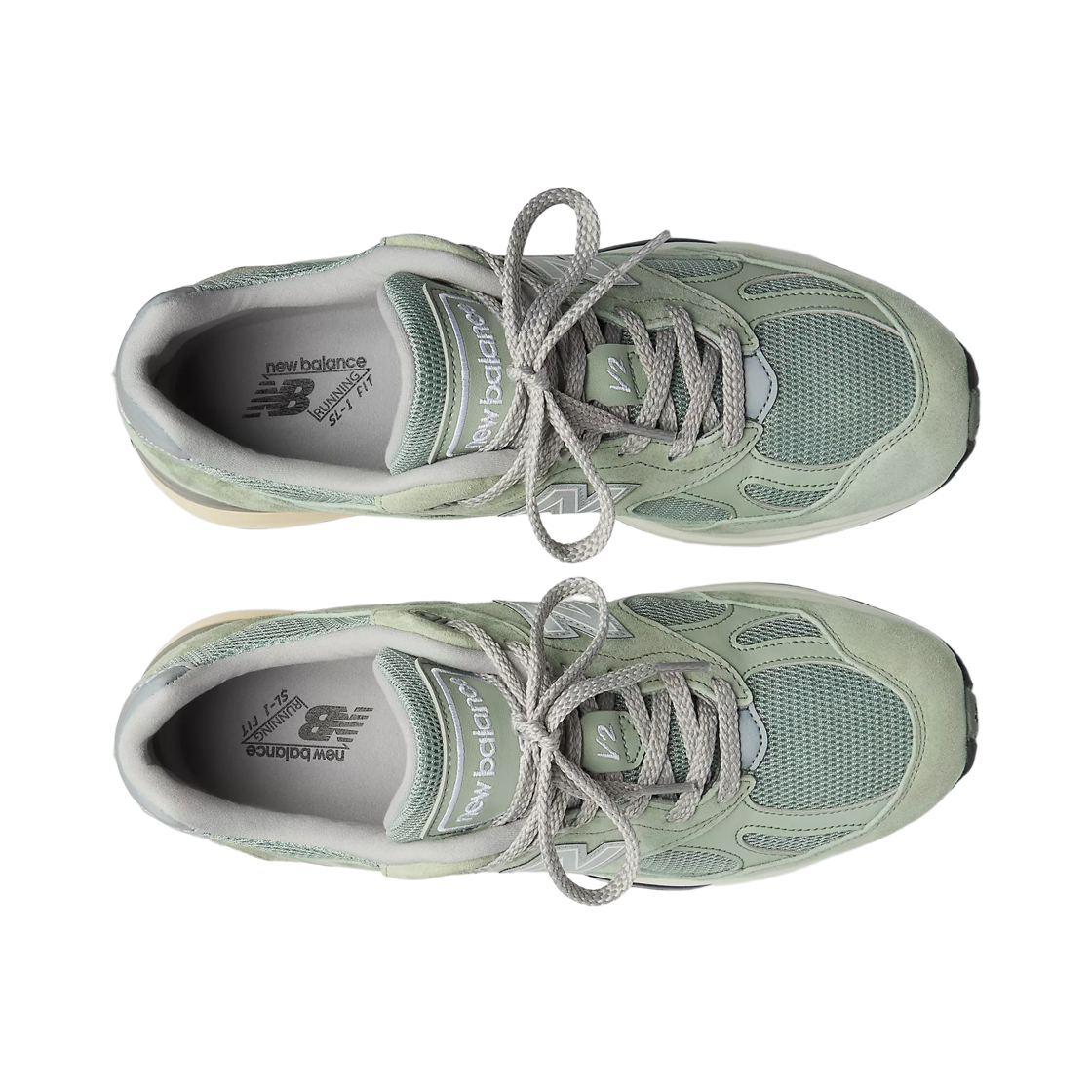 뉴발란스 991v2 메이드 인 UK 씨 그래스 실버(New Balance 991v2 Made in UK Sea Grass Silver) - 2