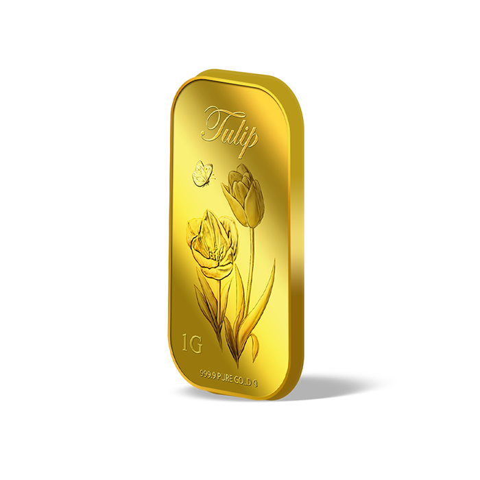 퓨어골드 24K 순금 싱가폴 프리미엄 골드바 1g 튤립 시리즈2(puregoldsg Tulip 1g Gold Bar Series 2) - 3