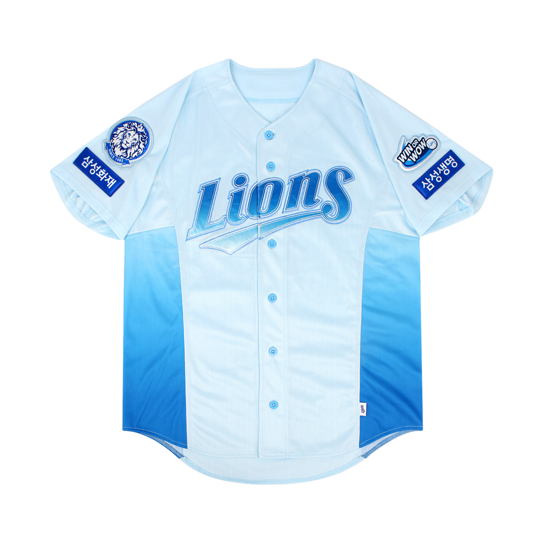 삼성 라이온즈 2025 썸머 블루웨이브 유니폼 블루 (논 마킹 버전)(Samsung Lions 2025 Summer Bluewave Uniform Blue (Non Marking Ver.))