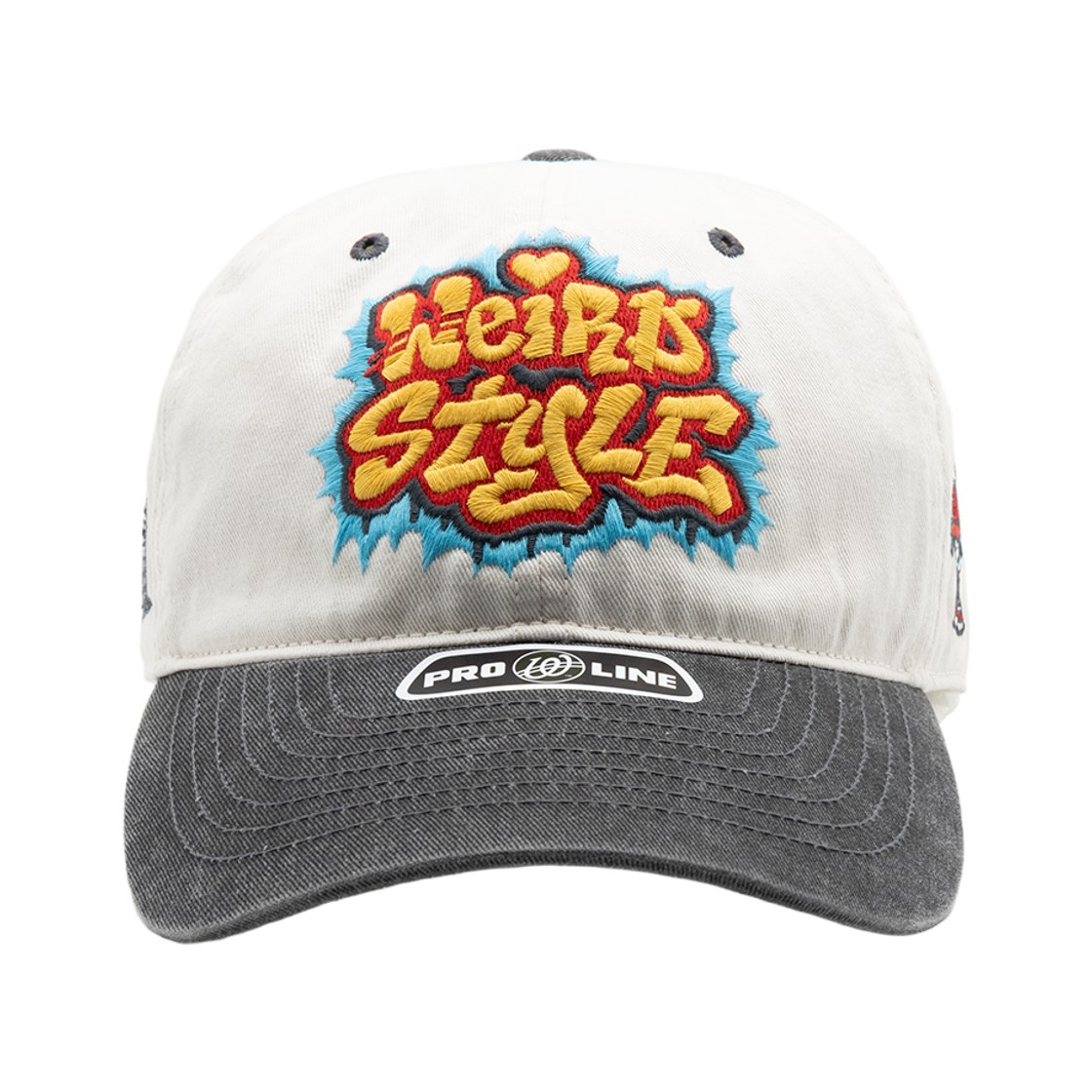위얼드월드 x 알타임 죠 피그먼트 배색 볼캡(Weirdworld x  ARTIME JOE Pigment Color Block Ball Cap) - 2