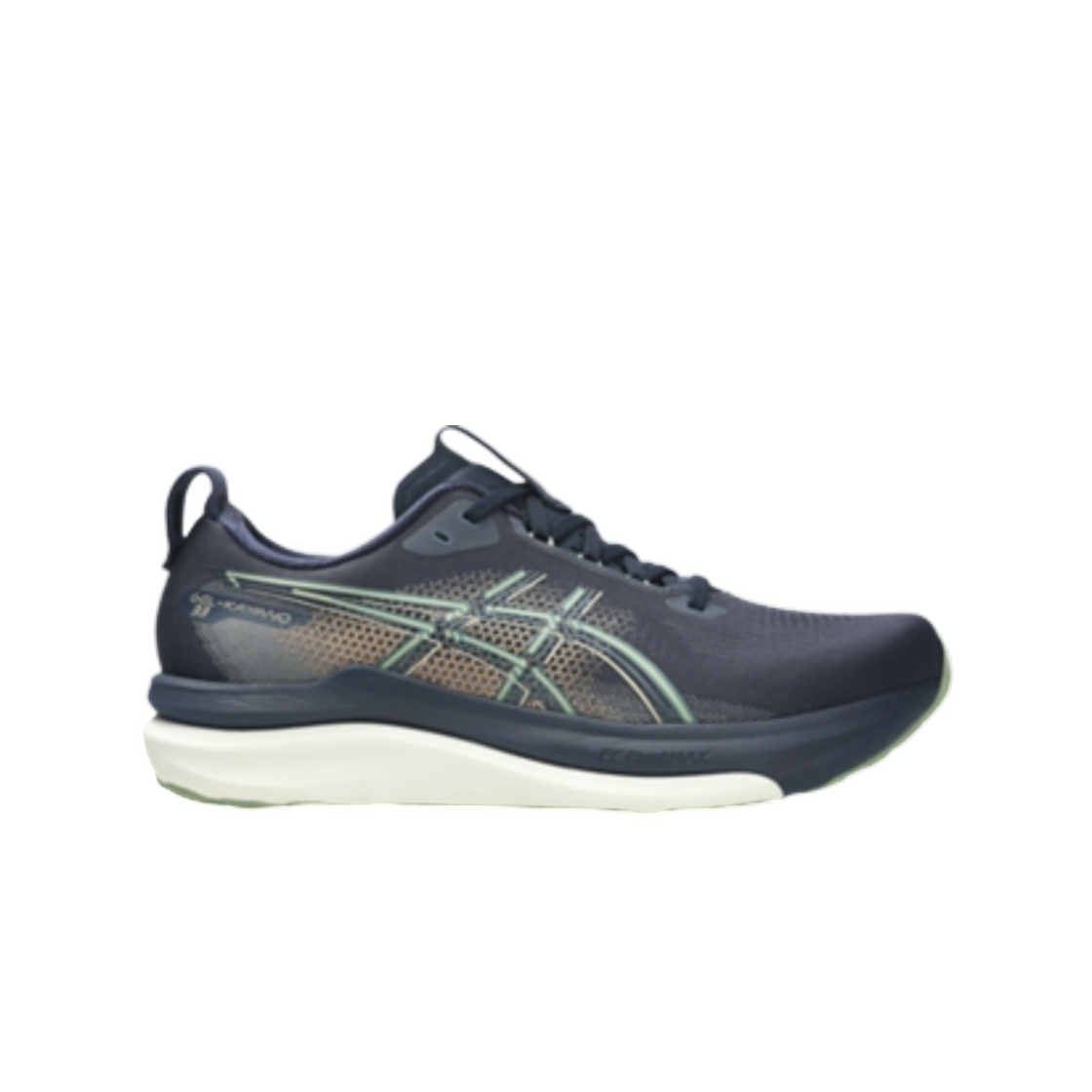 1011C167-402 Asics Gel-Kayano 33 Midnight Khaki Green
