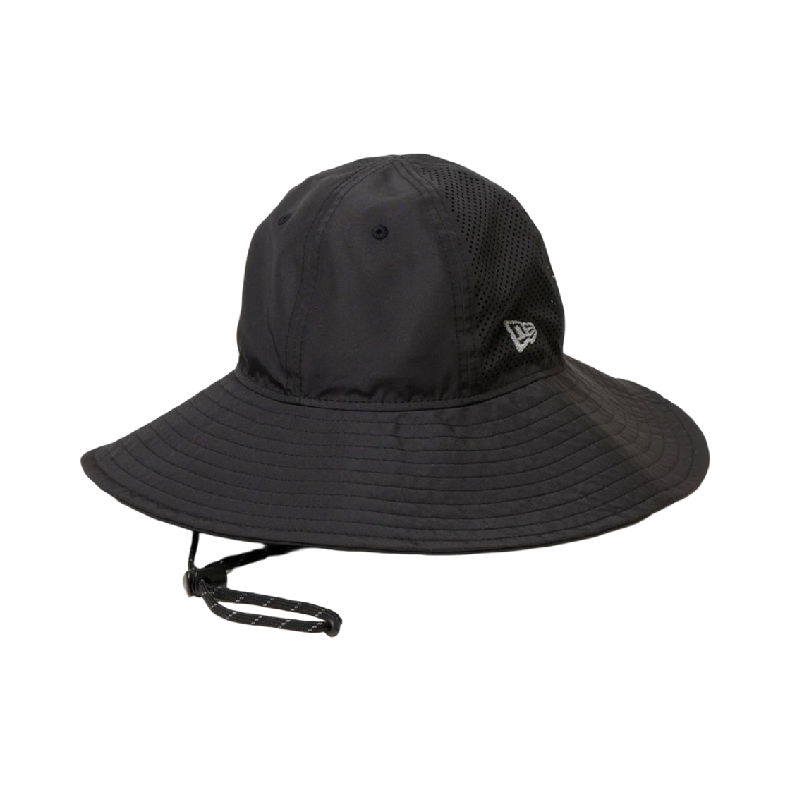 뉴에라 썬 블록 프로라이트 와이드 익스플로러 버킷햇 블랙(New Era Sun Block Prolight Wide Explorer Bucket Hat Black) - 1