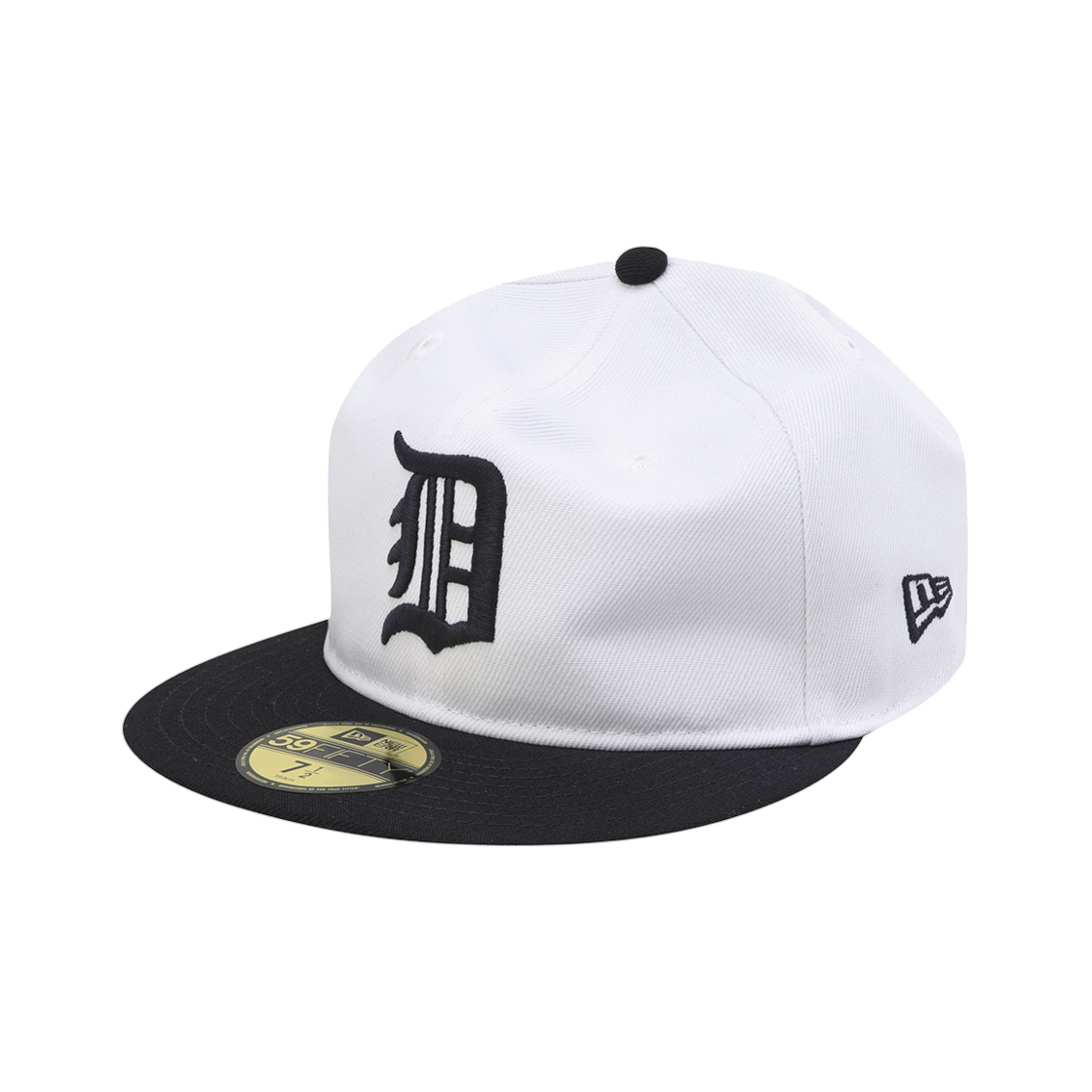 뉴에라 MLB 쿠퍼스 타운 디트로이트 타이거즈 소프트 버크람 피티드캡 옵틱 화이트 네이비(New Era MLB Cooperstown Detroit Tigers Soft Buckram Fitted Cap Optic White Navy) - 2