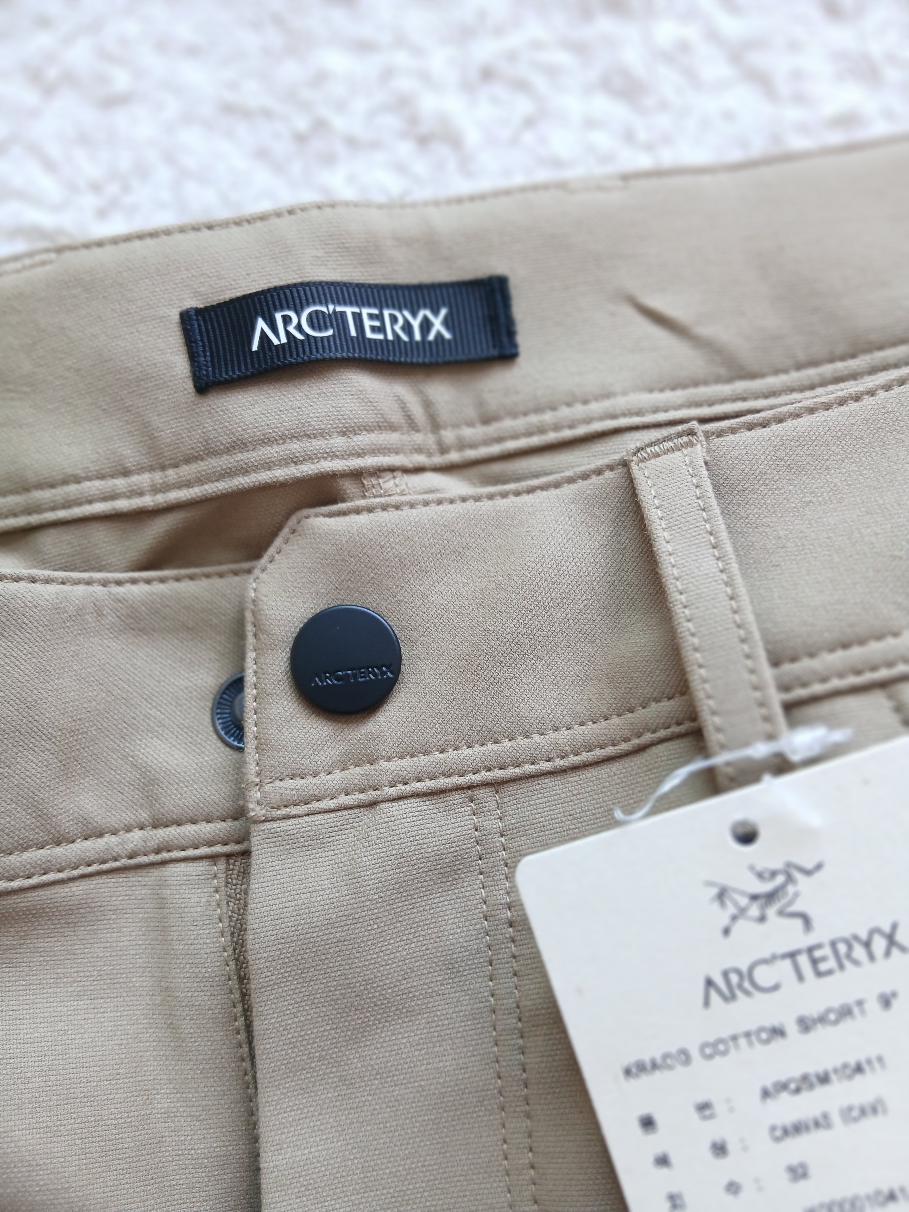 Arc'teryx Kragg Cotton Short 9 Inch Canvas 착용 스타일 - 4