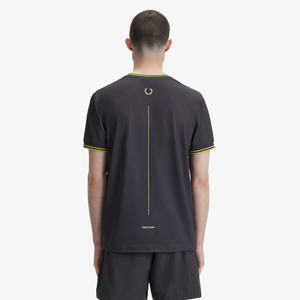 프레드페리 테니스 프린트 티셔츠 앵커 그레이(Fred Perry Tennis Printed T-Shirt Anchor Grey) - 3