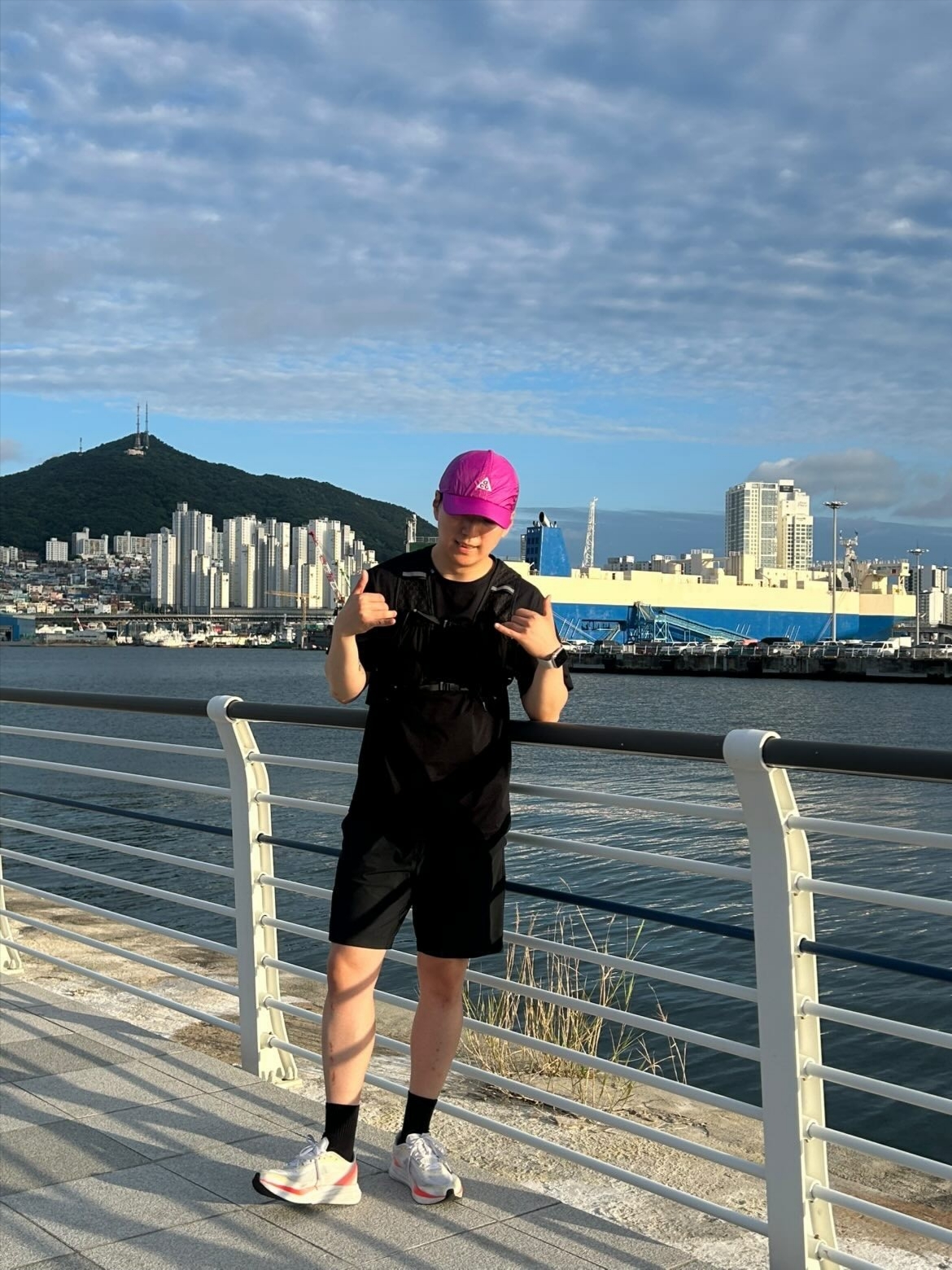 Nike ACG Dri-Fit Club Trail Cap Vivid Purple Pink 착용 스타일