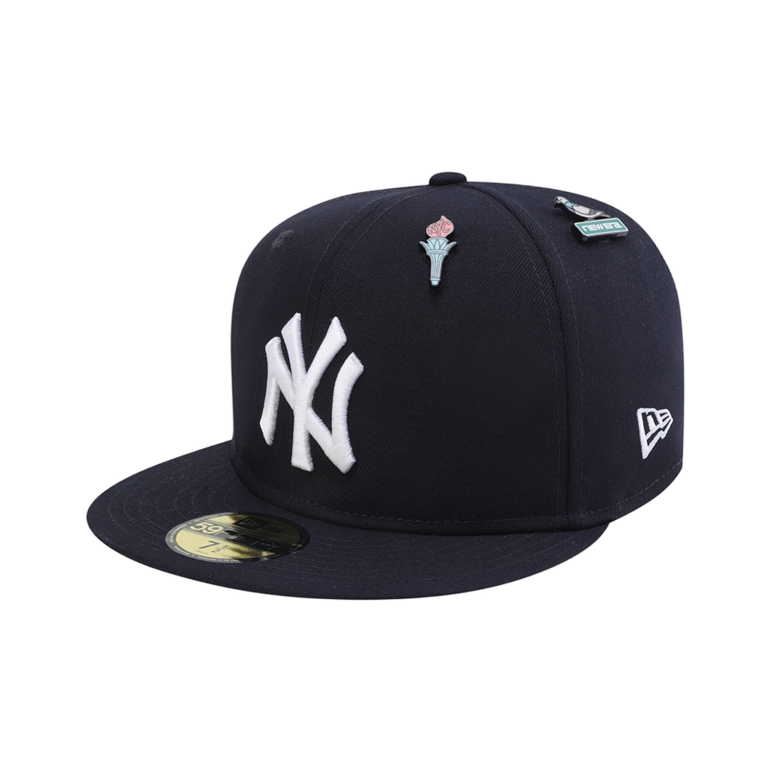 뉴에라 59피프티 데이 MLB 뉴욕 양키스 소프트 버크람 피티드캡 네이비(New Era 59Fifty Day MLB New York Yankees Soft Buckram Fitted Cap Navy) - 2