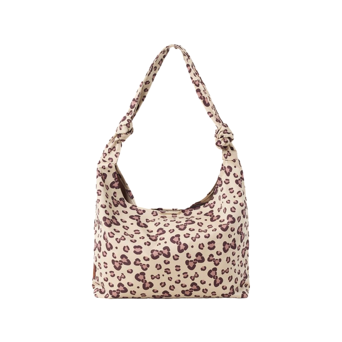 스파오 x 마이페이브아카이브 레오파드 꼬임 숄더백 브라운(Spao x Mafavarchive Leopard Twisted Shoulder Bag Brown) - 1