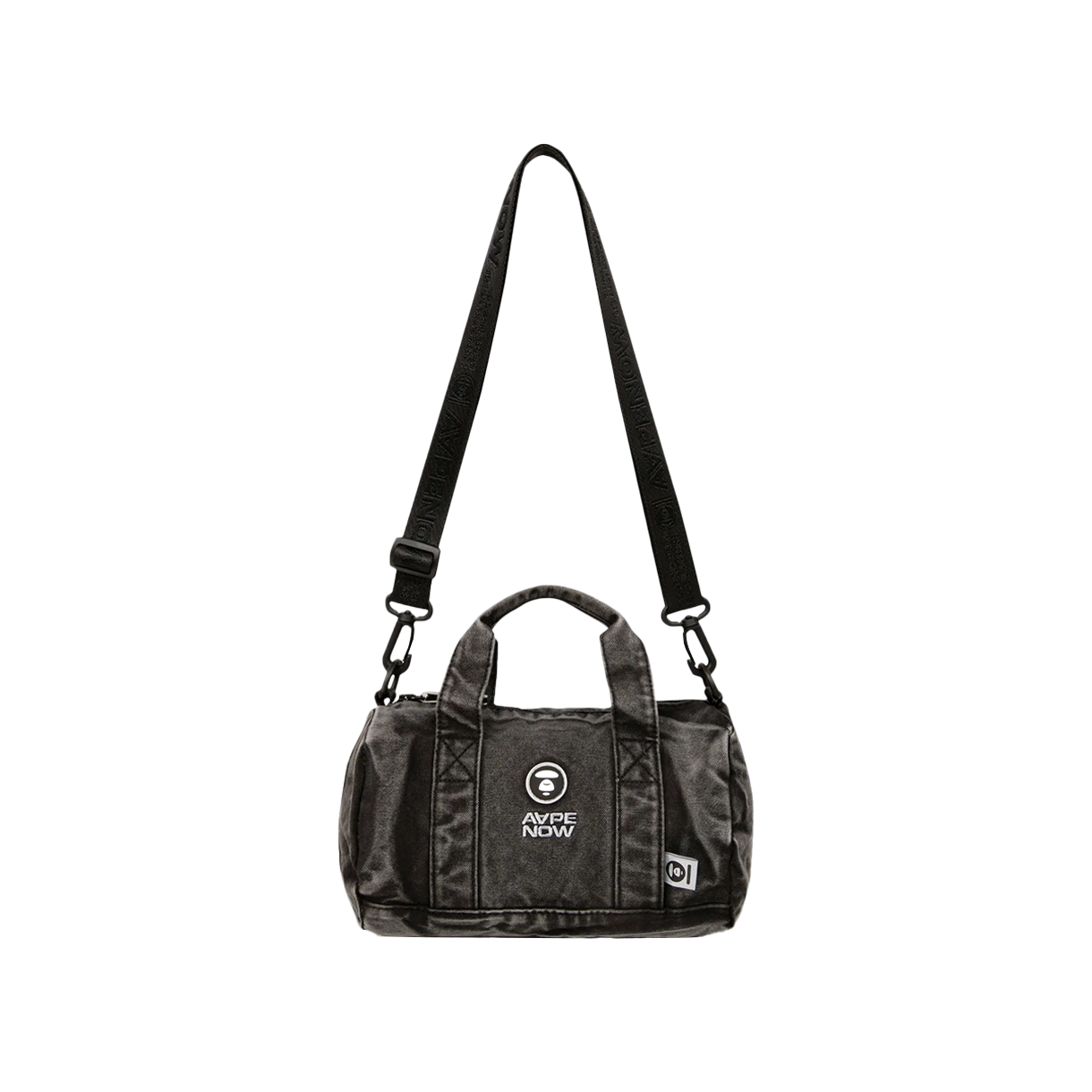 에이프 나우 문페이스 크로스바디 백 라이트 블랙 - 26FW(AAPE Now Moonface Crossbody Bag Light Black - 26FW)