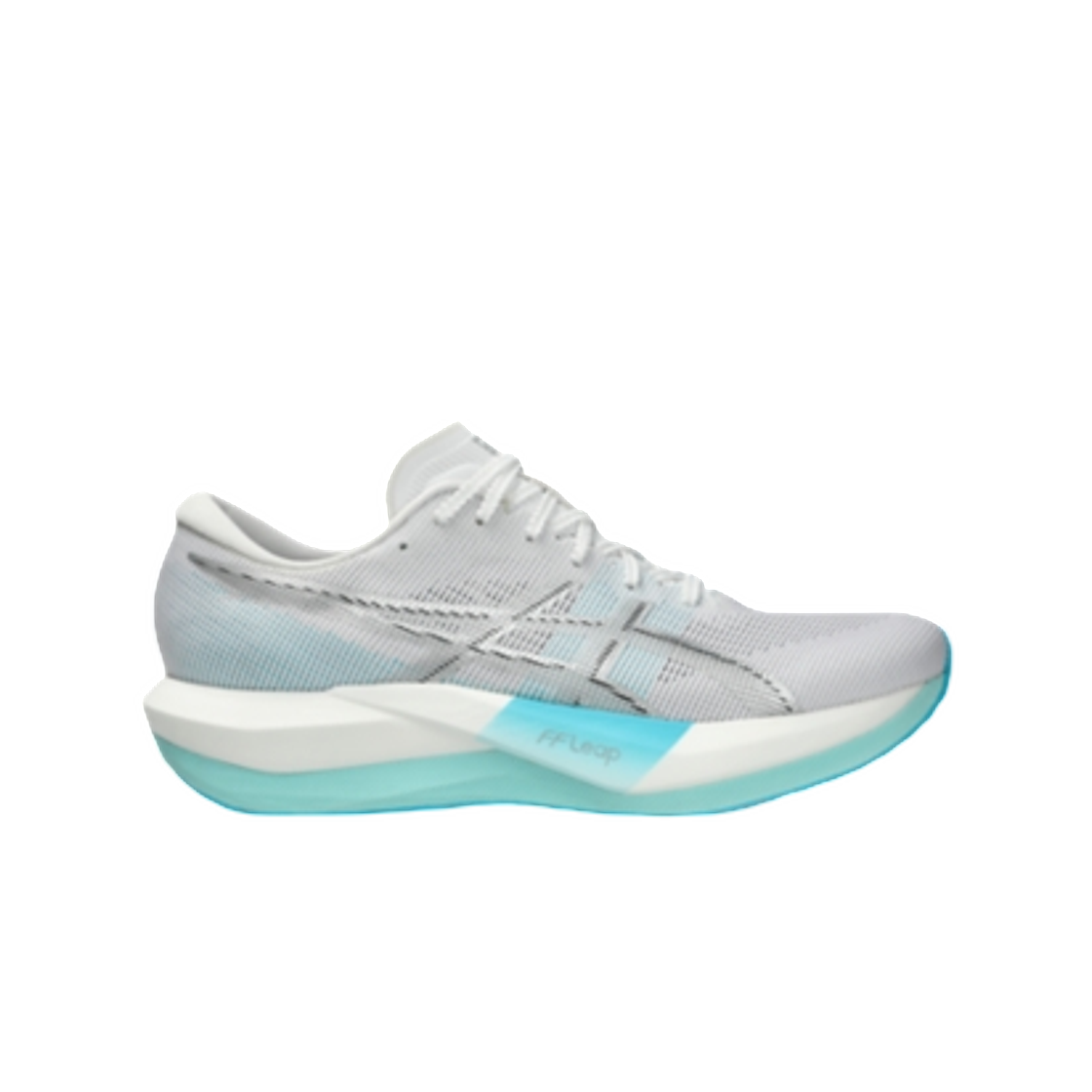 1013A183-101 Asics Magic Speed 5 White Pure Silver