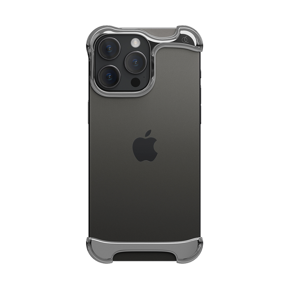 아크펄스 아이폰 항공 알루미늄 범퍼 케이스 미러 실버 (아이폰 15 시리즈)(ArcPulse iPhone Aerospace-Grade Aluminum Bumper Case Mirror Silver (iPhone 15 Series))