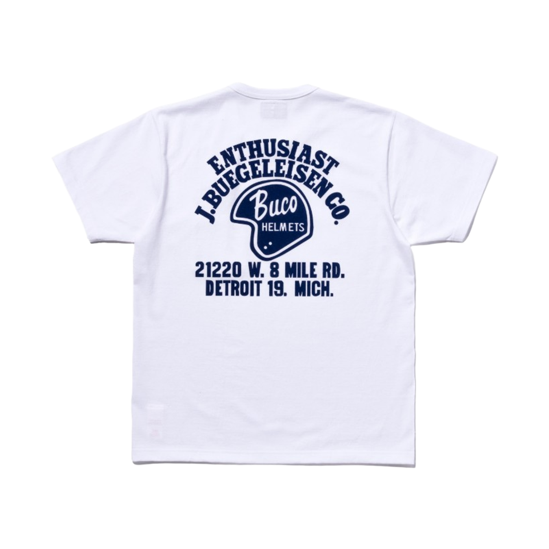 더 리얼 맥코이 부코 인쑤지애스트 티셔츠 화이트(The Real McCoy's Buco Enthusiast T-Shirt White) - 2
