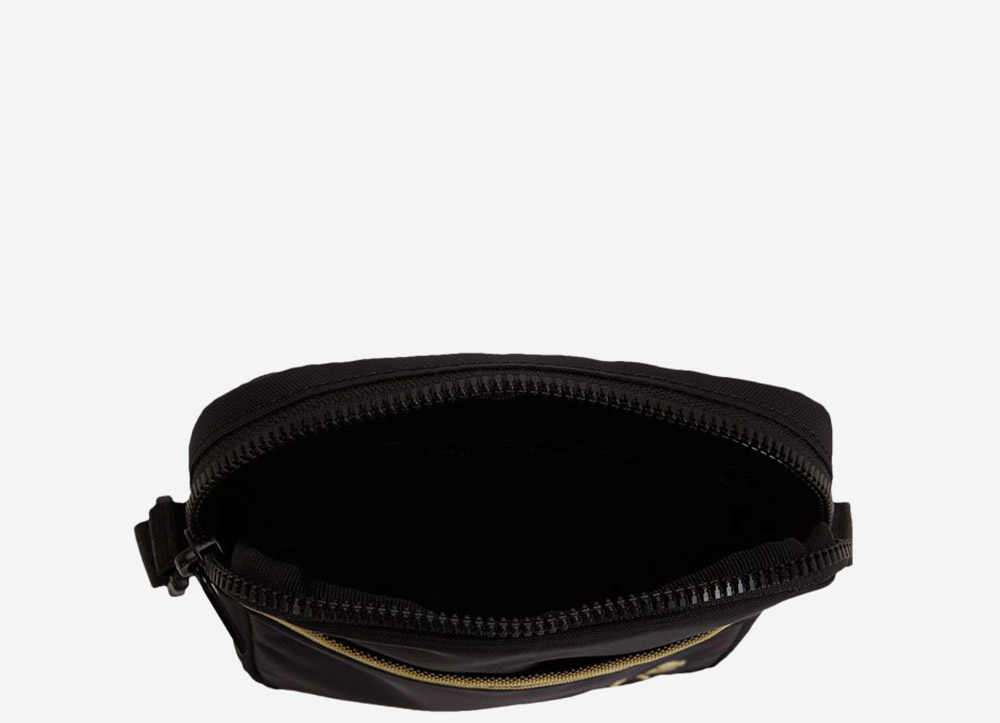 프레드페리 팁드 테잎 스몰 사이드 백 블랙(Fred Perry Tipped Tape Small Side Bag Black) - 4