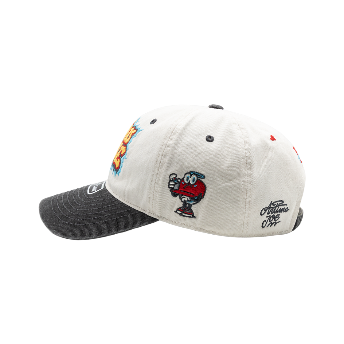 위얼드월드 x 알타임 죠 피그먼트 배색 볼캡(Weirdworld x  ARTIME JOE Pigment Color Block Ball Cap) - 3