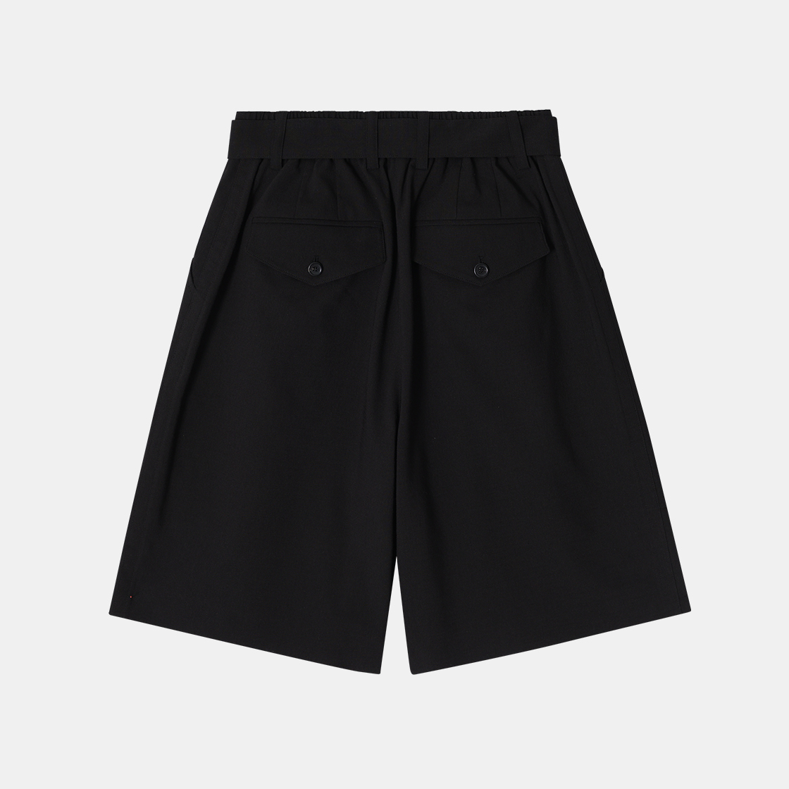 (W) 송지오 시그니처 레이어드 쇼츠 블랙((W) SONGZIO Signature Layered Shorts Black) - 2